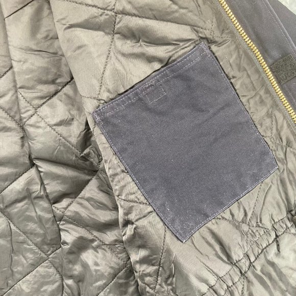 Carhartt Men's Navy Blue Zip-up Duck Arctic Coat Quilt Jacket C26-MDT Sz 2XL NWT - Picture 5 of 9